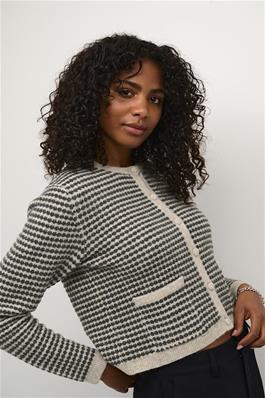 KAellery Knit Cardigan - Feather Gray