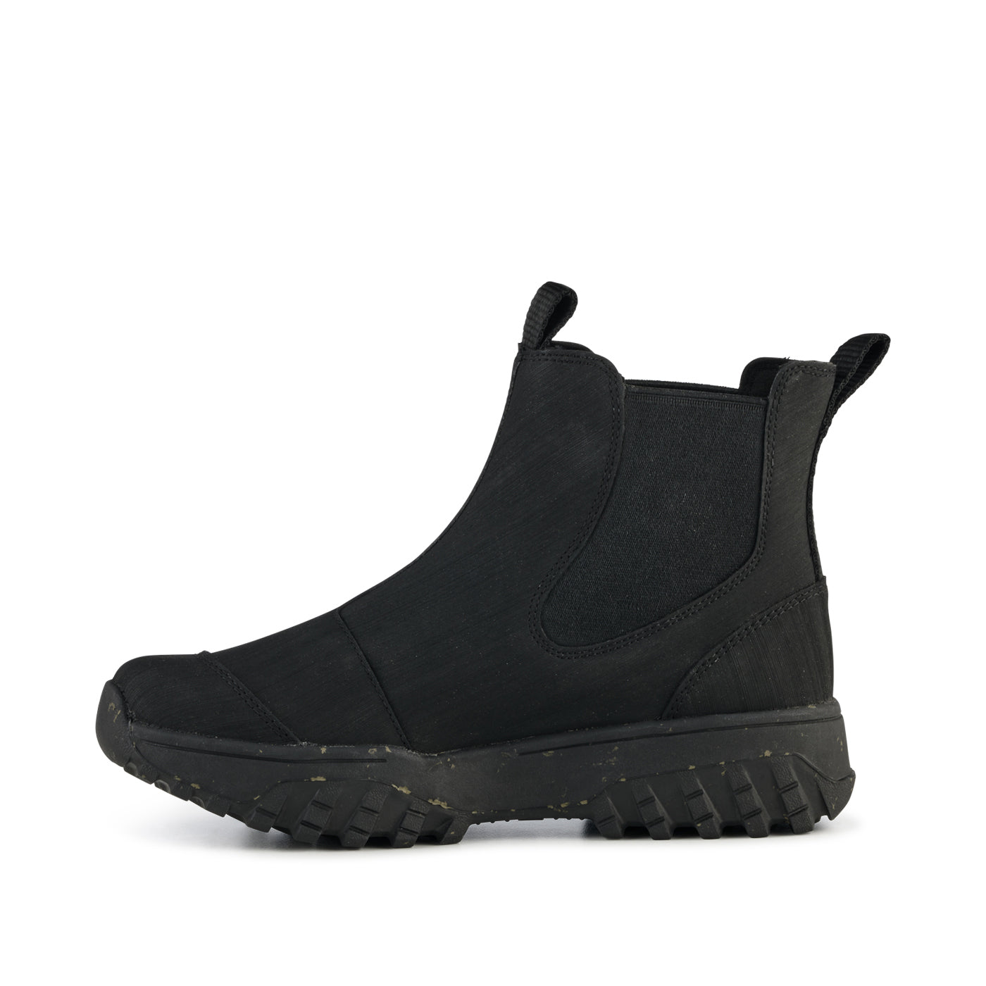 Magda Track Rubber Boot - Black
