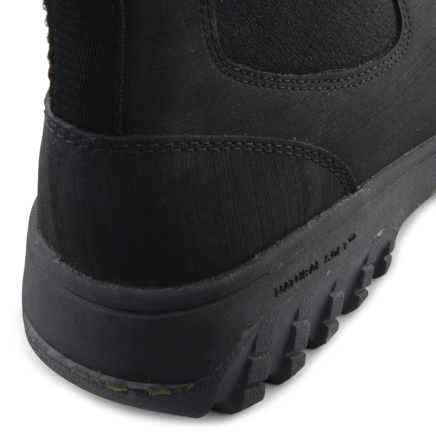 Magda Track Rubber Boot - Black