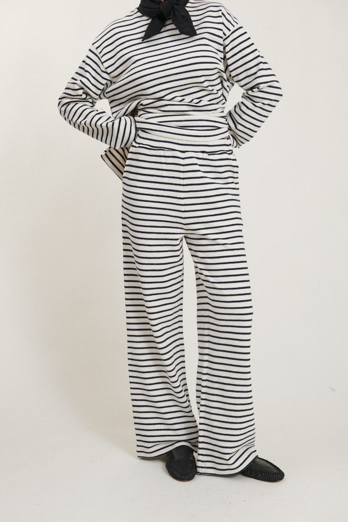 Mint Loose Pants - Whisper White