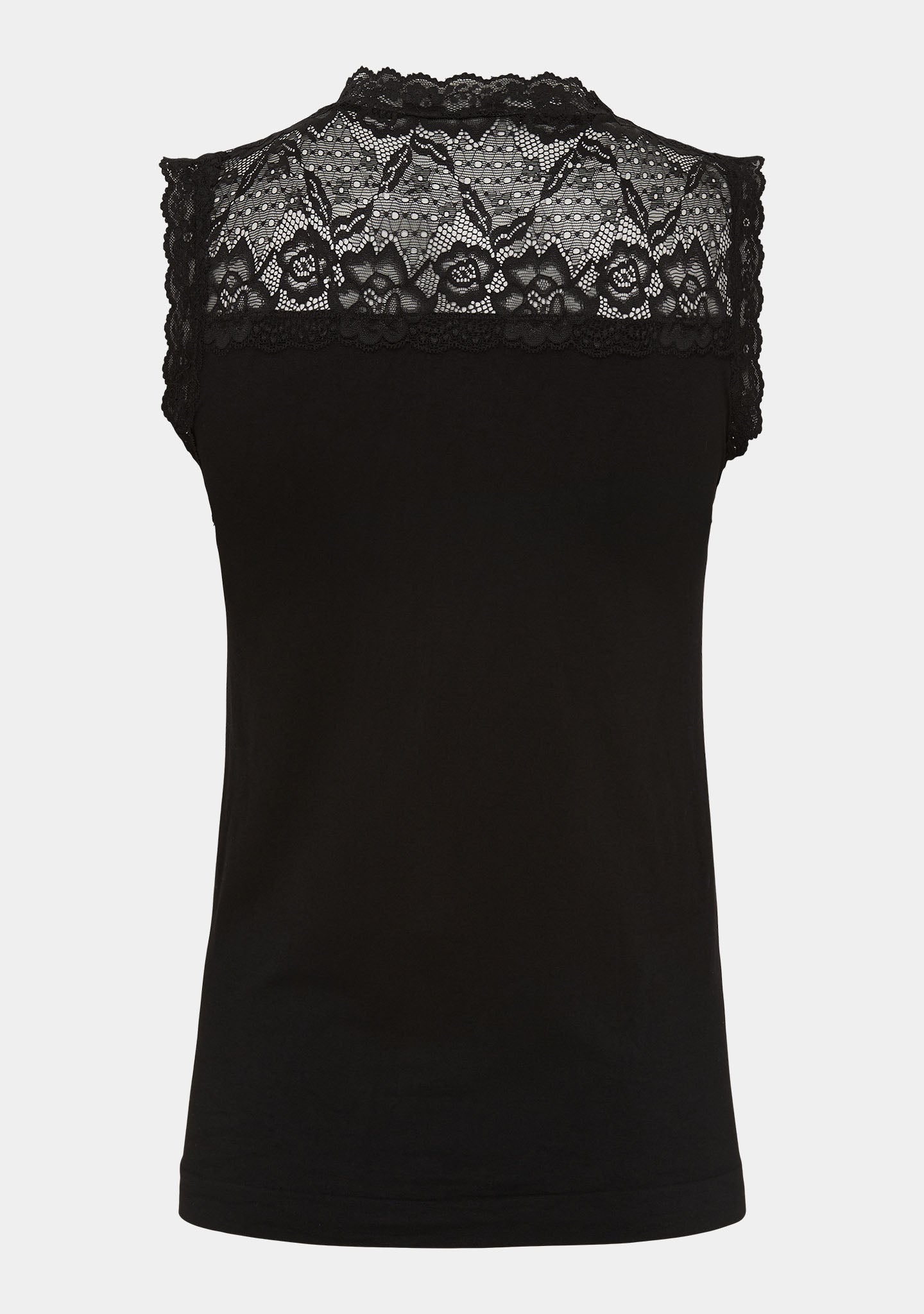 Nilla Highneck Top - Black