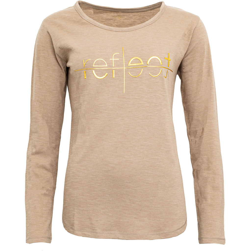 Reflect Tee - Sand Gold