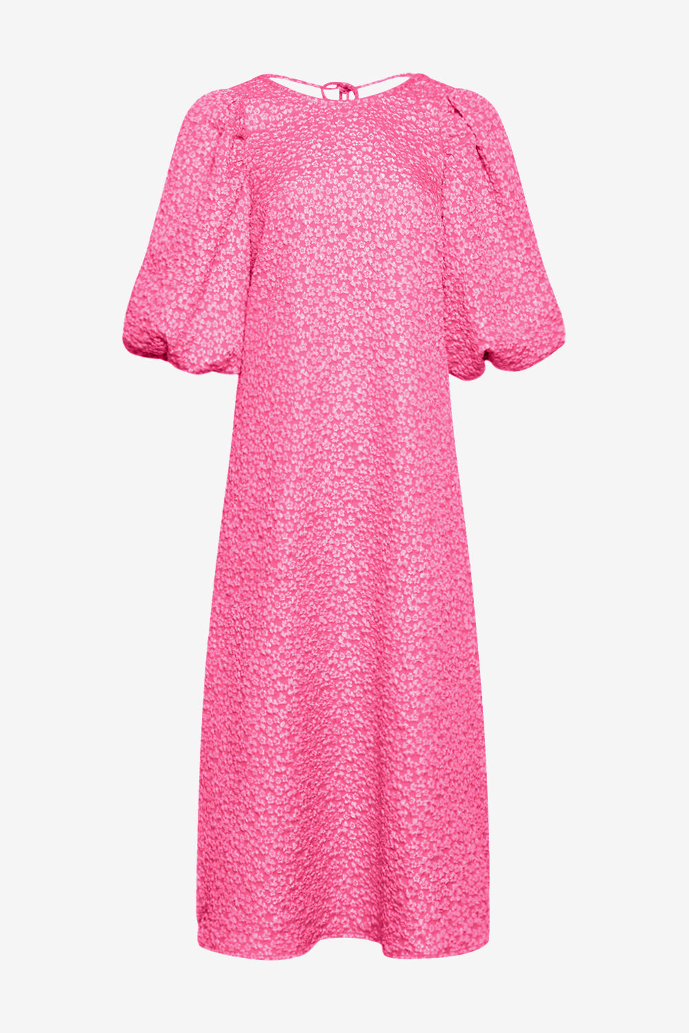 Reno Pastis Long Dress - Bright Pink