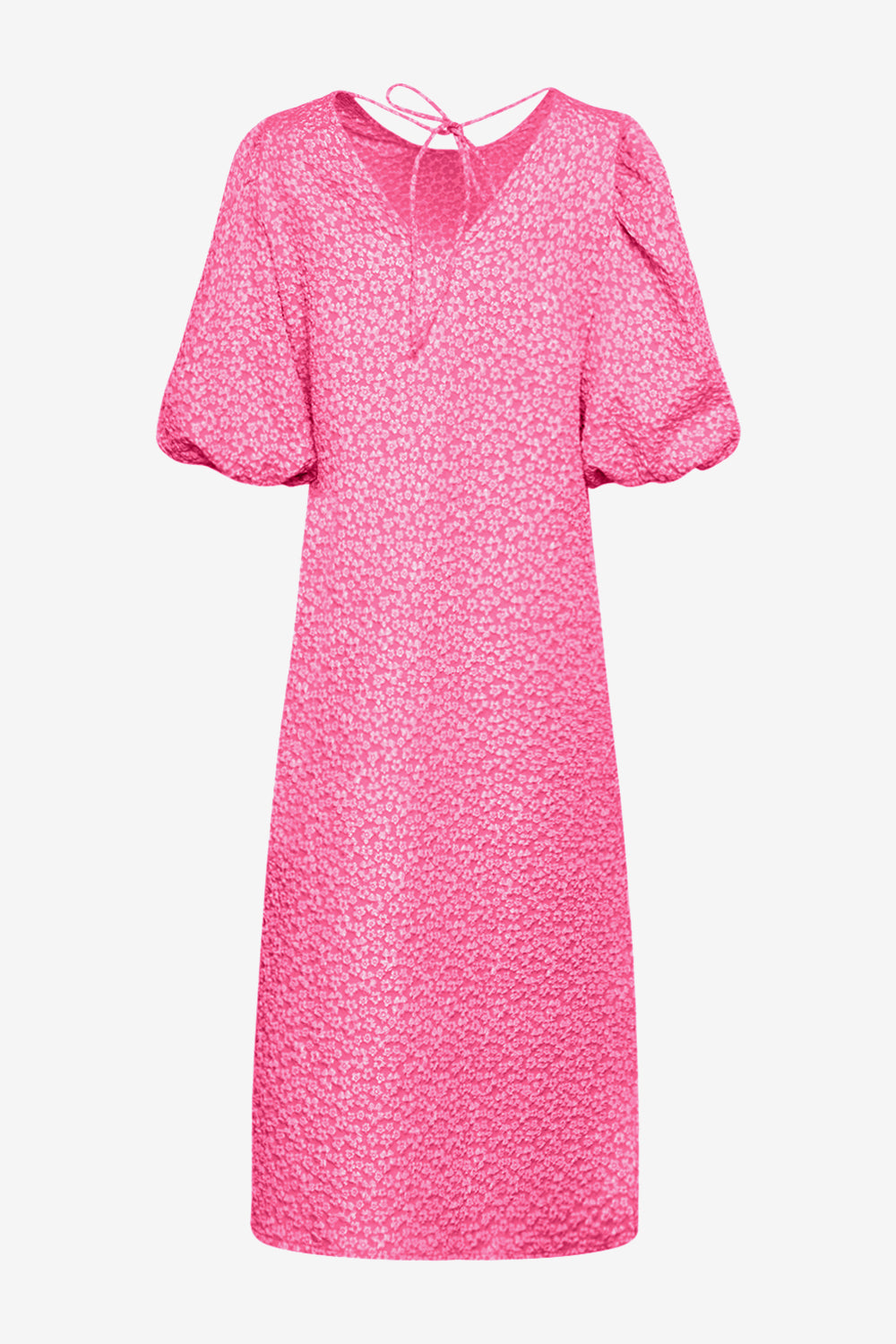 Reno Pastis Long Dress - Bright Pink