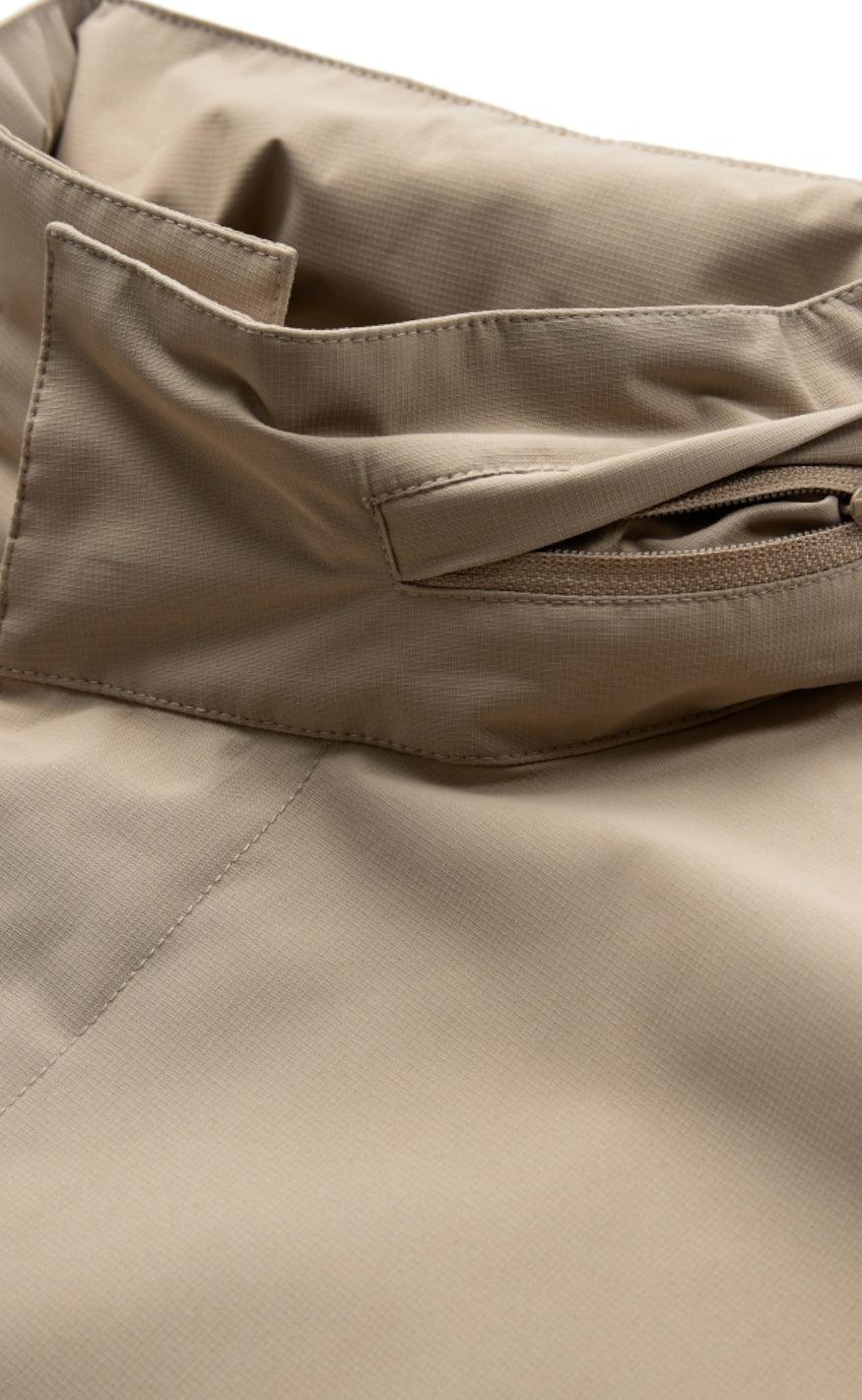 Rømø Rain Long Jacket - Warm Grey