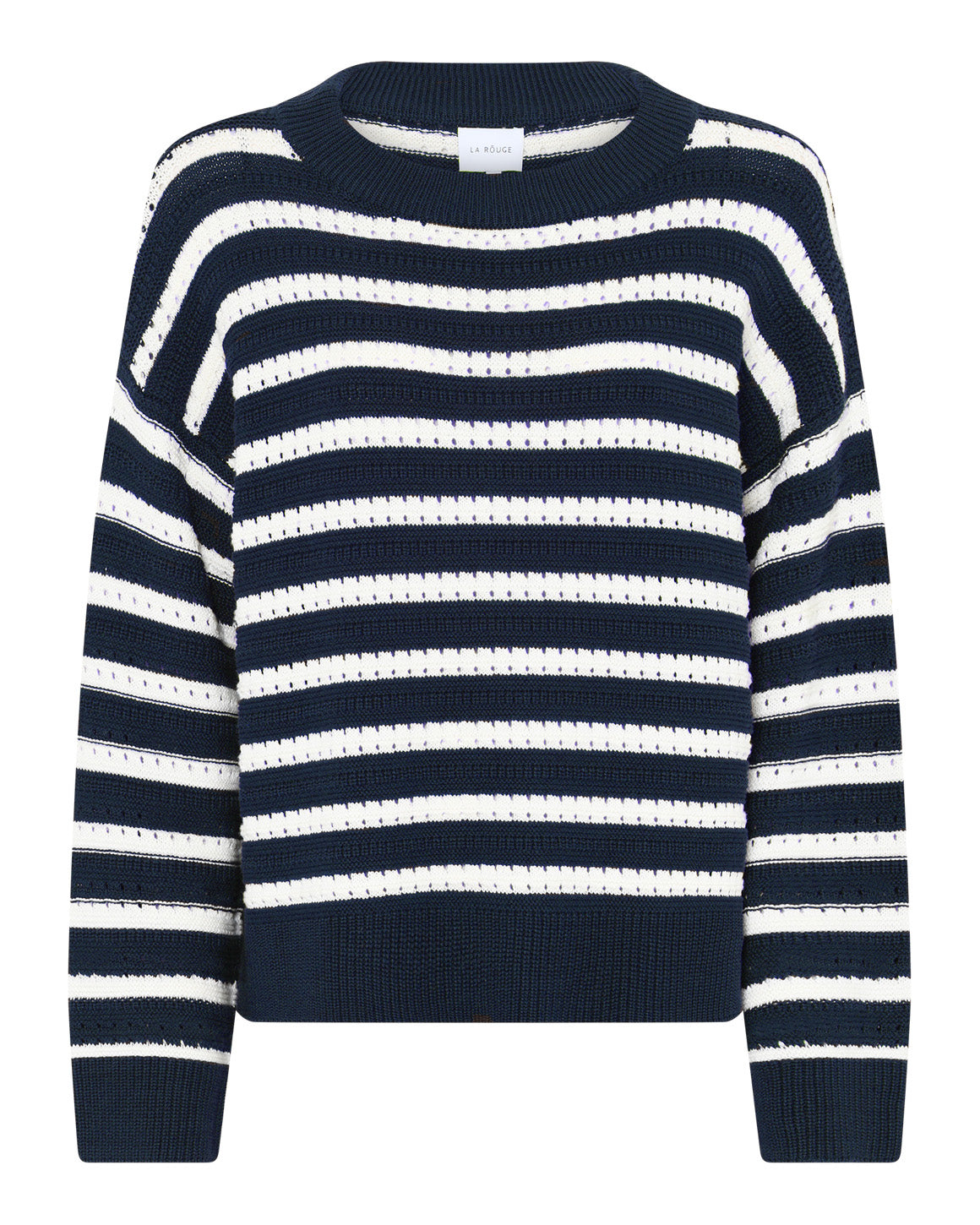 Rosalia Striped Knit - Navy