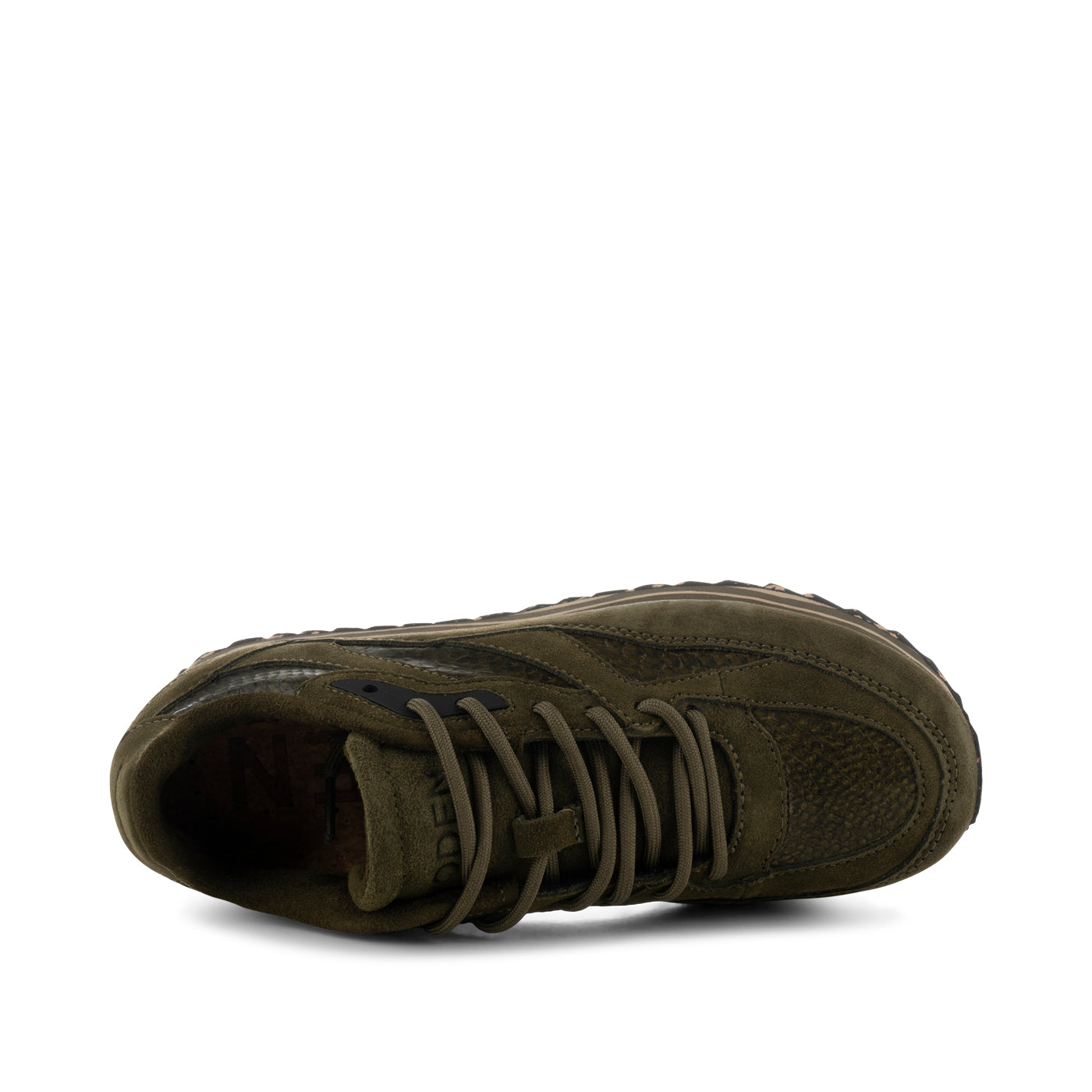 Sophie Sneakers Marble - Dark Olive