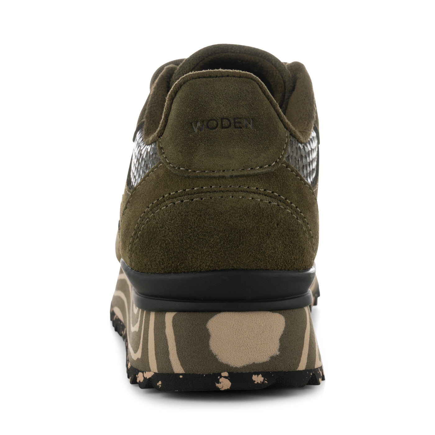Sophie Sneakers Marble - Dark Olive