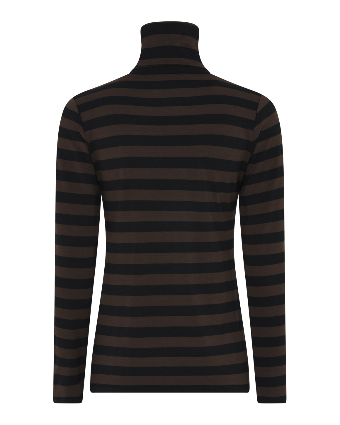 Stinna Rollneck - Stripe Brown