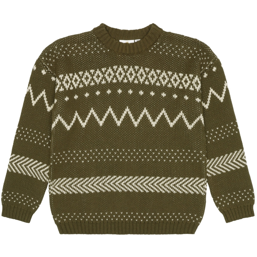 TNLinus Jaquard Pullover - Ivy Green