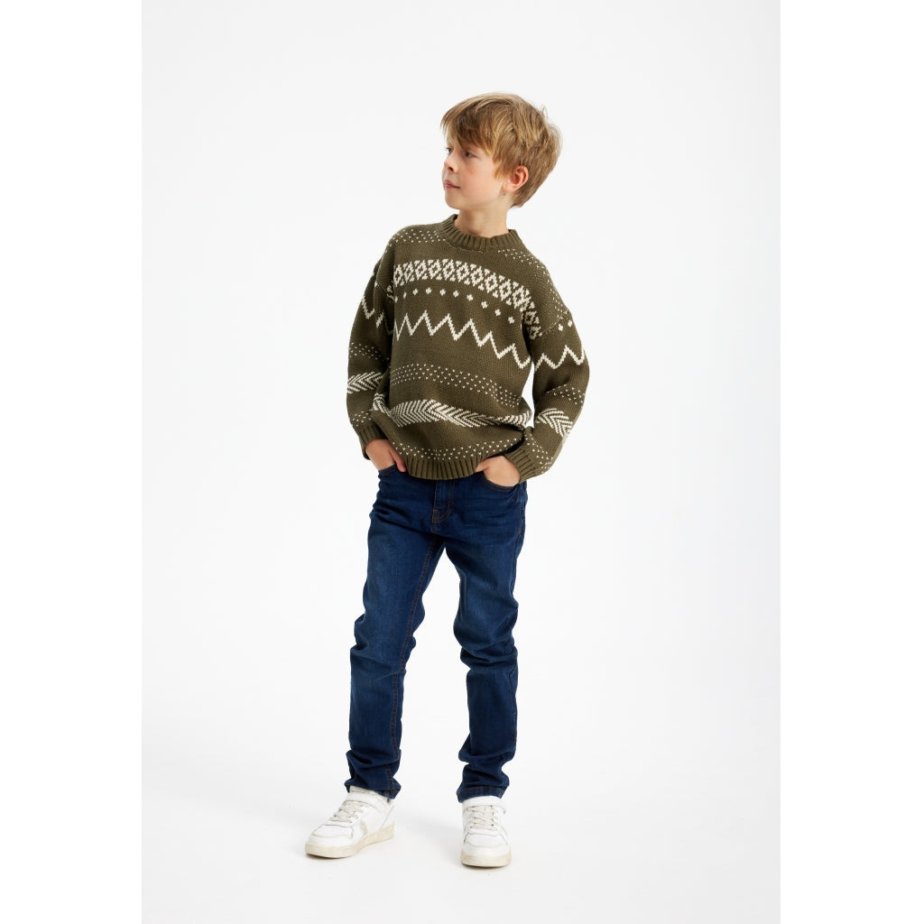 TNLinus Jaquard Pullover - Ivy Green