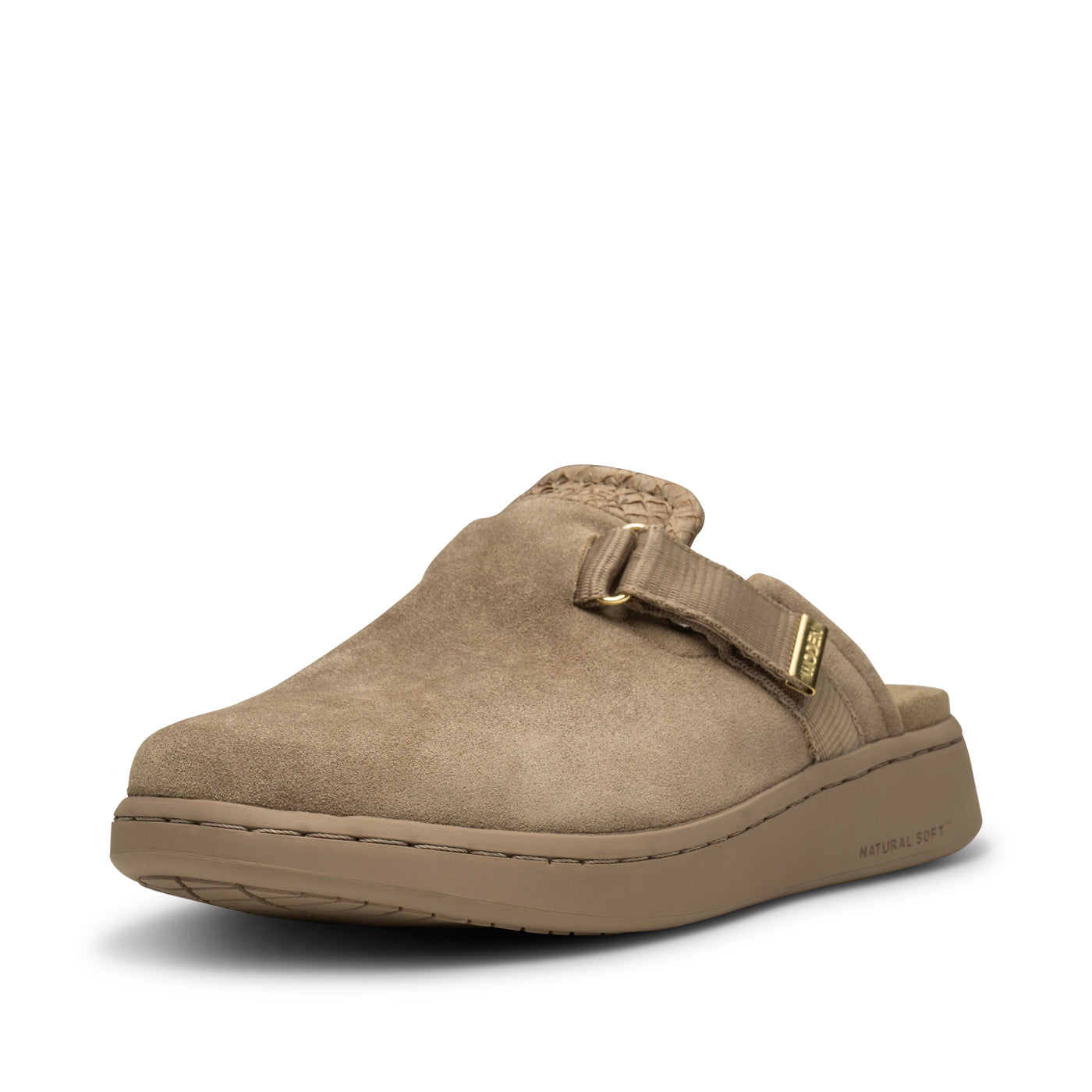 Vega Clog Suede - Silver Mink
