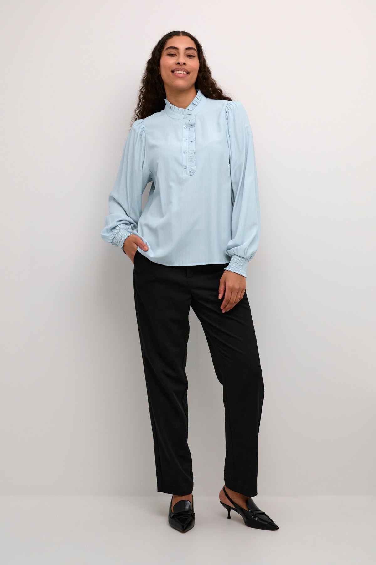 KAdorit Blouse - Celestial Blue