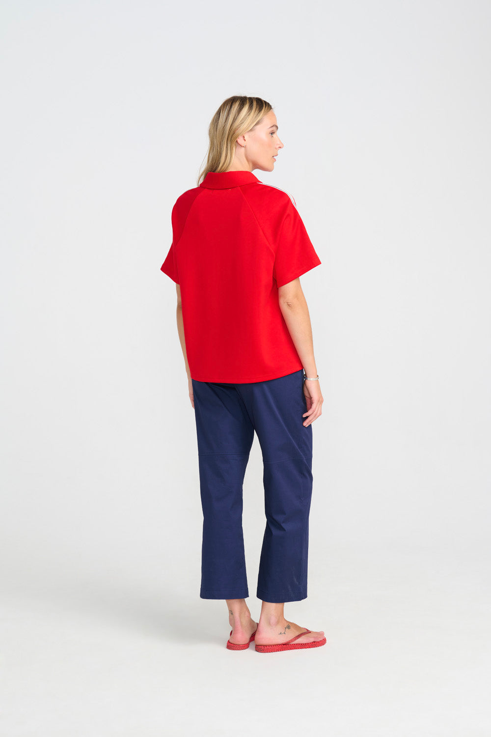 Birdie Blouse - Red