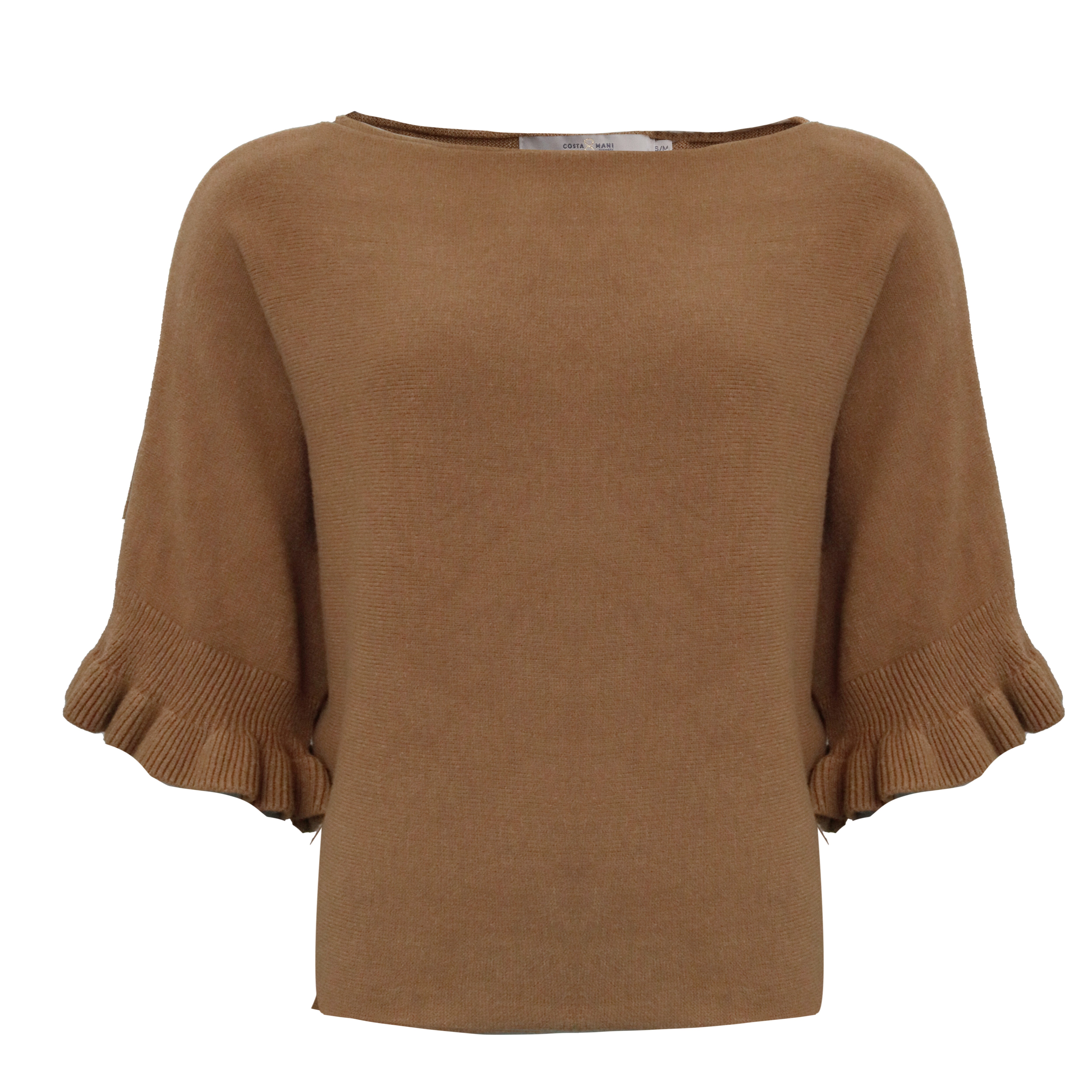Jimmy S/S Pullover - Camel