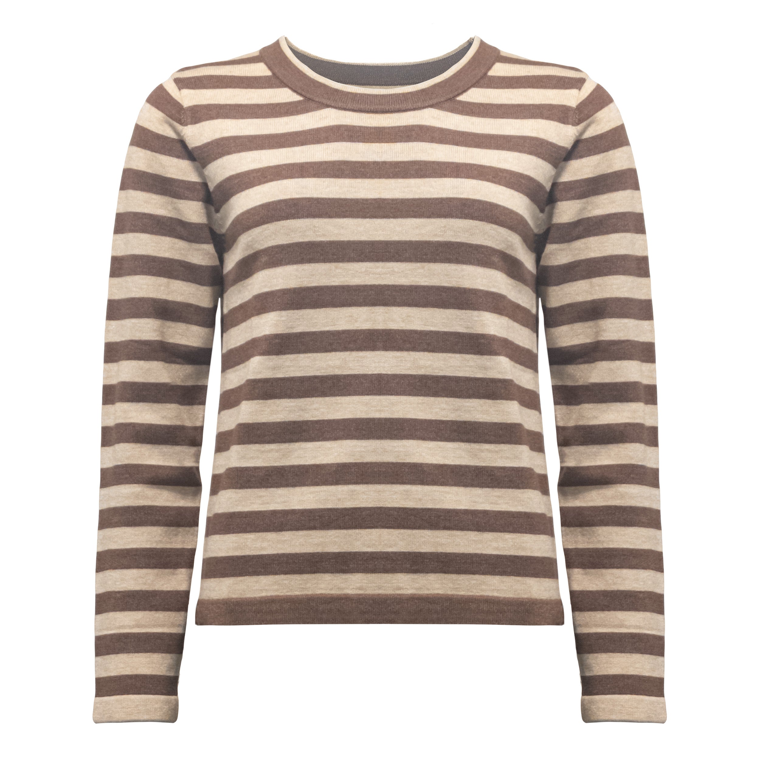 Allie LS Pullover - Choco Mix