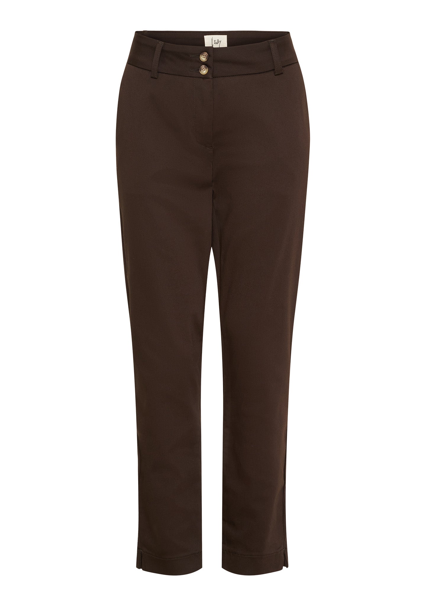 Isay Chino Pants - Dark Brown