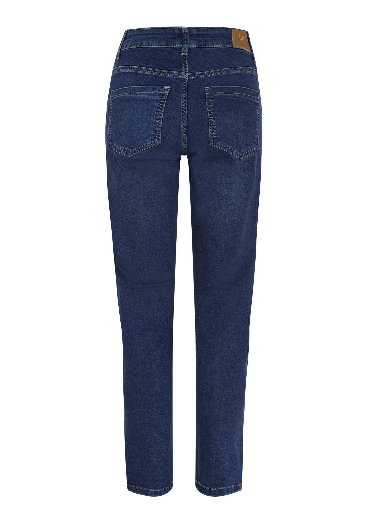 Lido Zip Jeans - Basic Denim Wash