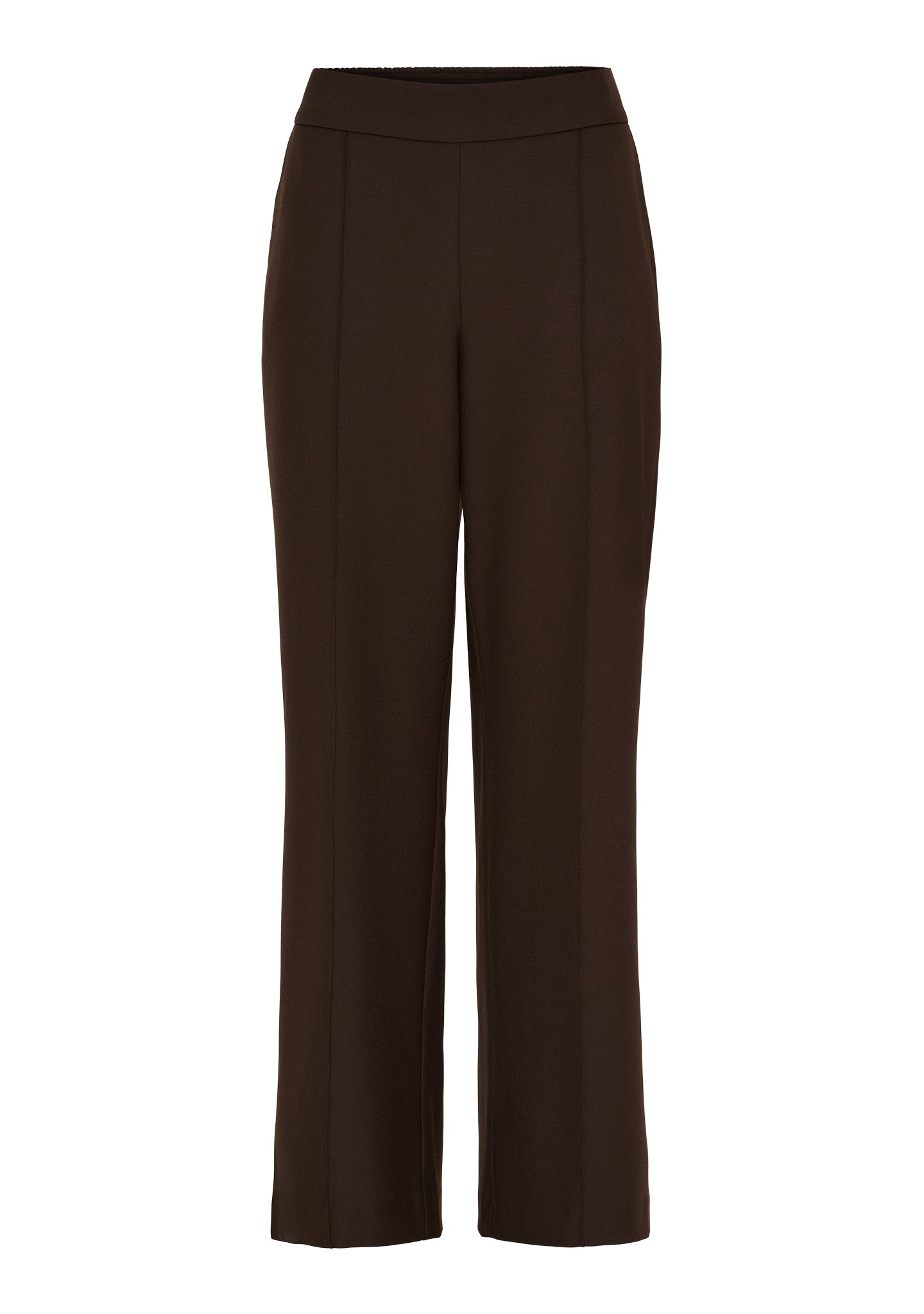 Rimini Wide Pants - Dark Brown