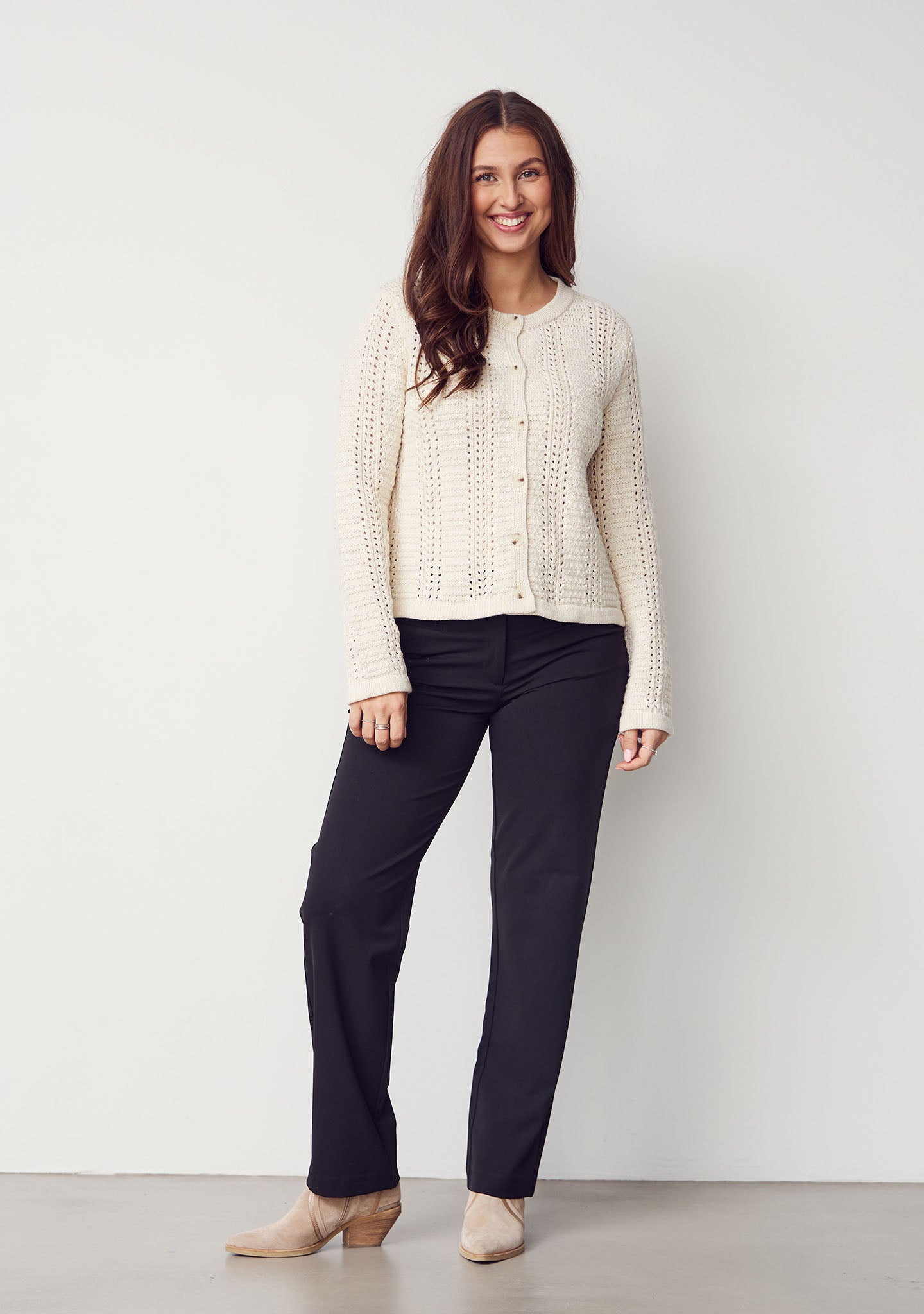 Firenze Straight Pants - Black