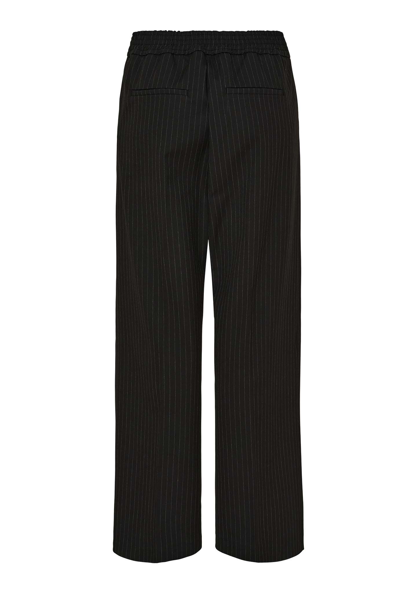 Rimini Striped Pants - Black Pinstrip