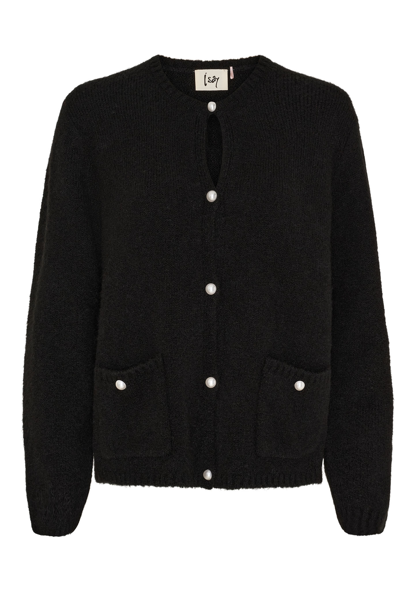 Anna Classic Cardigan - Black