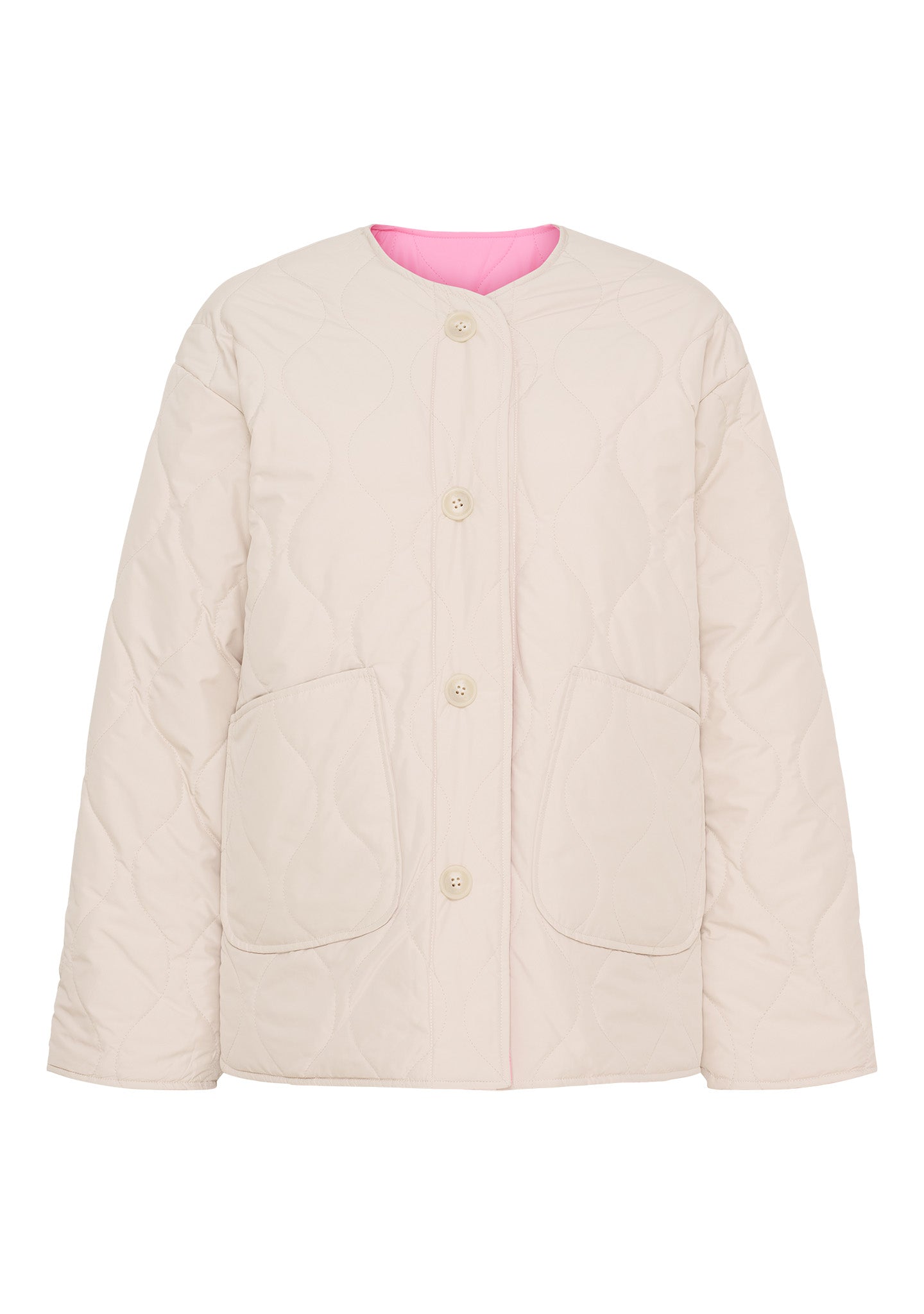 Diddi Reversible Jacket - Pink/Sand