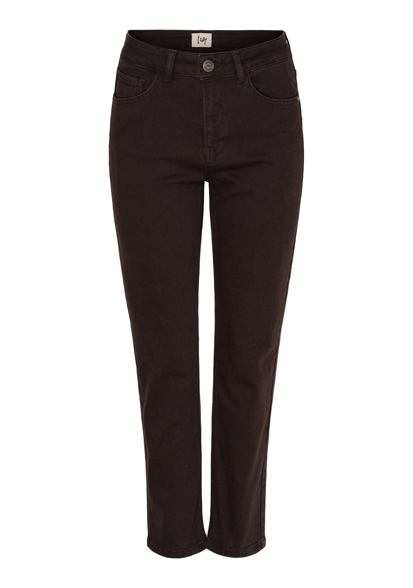 Monza Straight Pants - Dark Brown