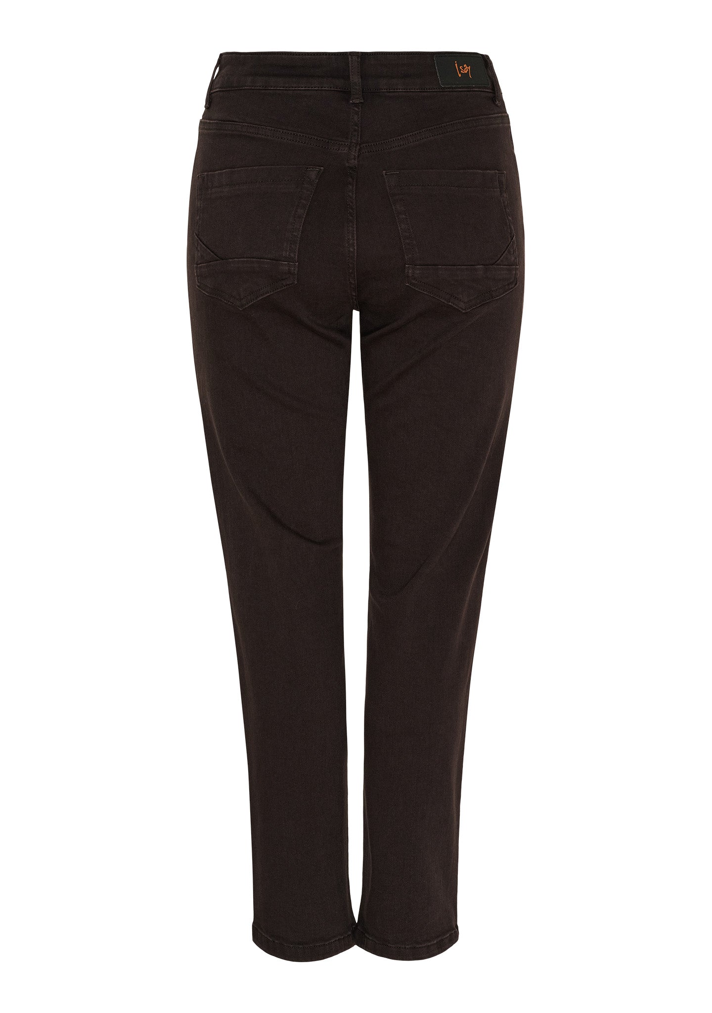 Monza Straight Pants - Dark Brown