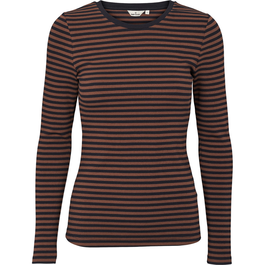 Ludmilla LS Tee - Carafe/Black