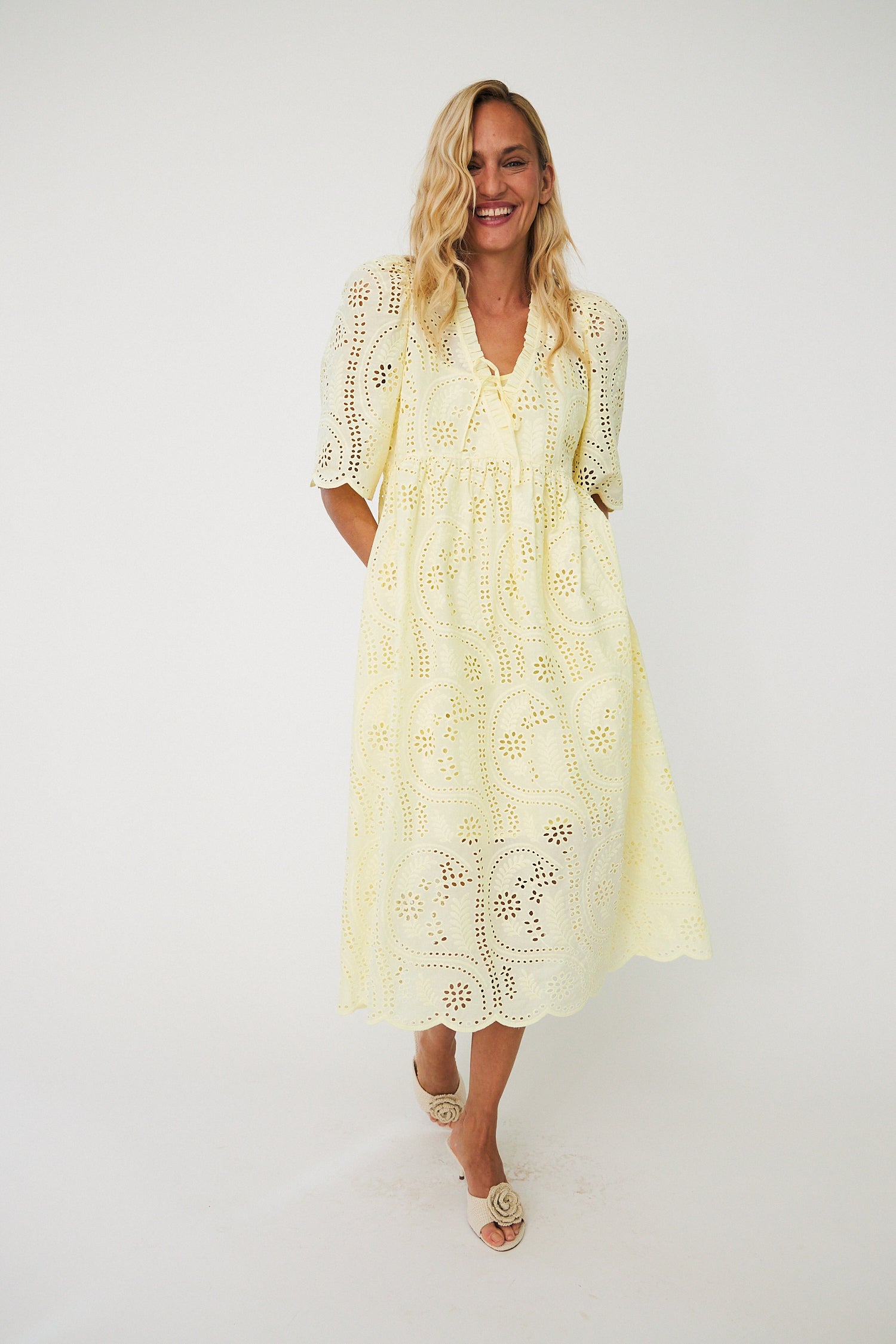 Breezecras Dress - French Vanilla