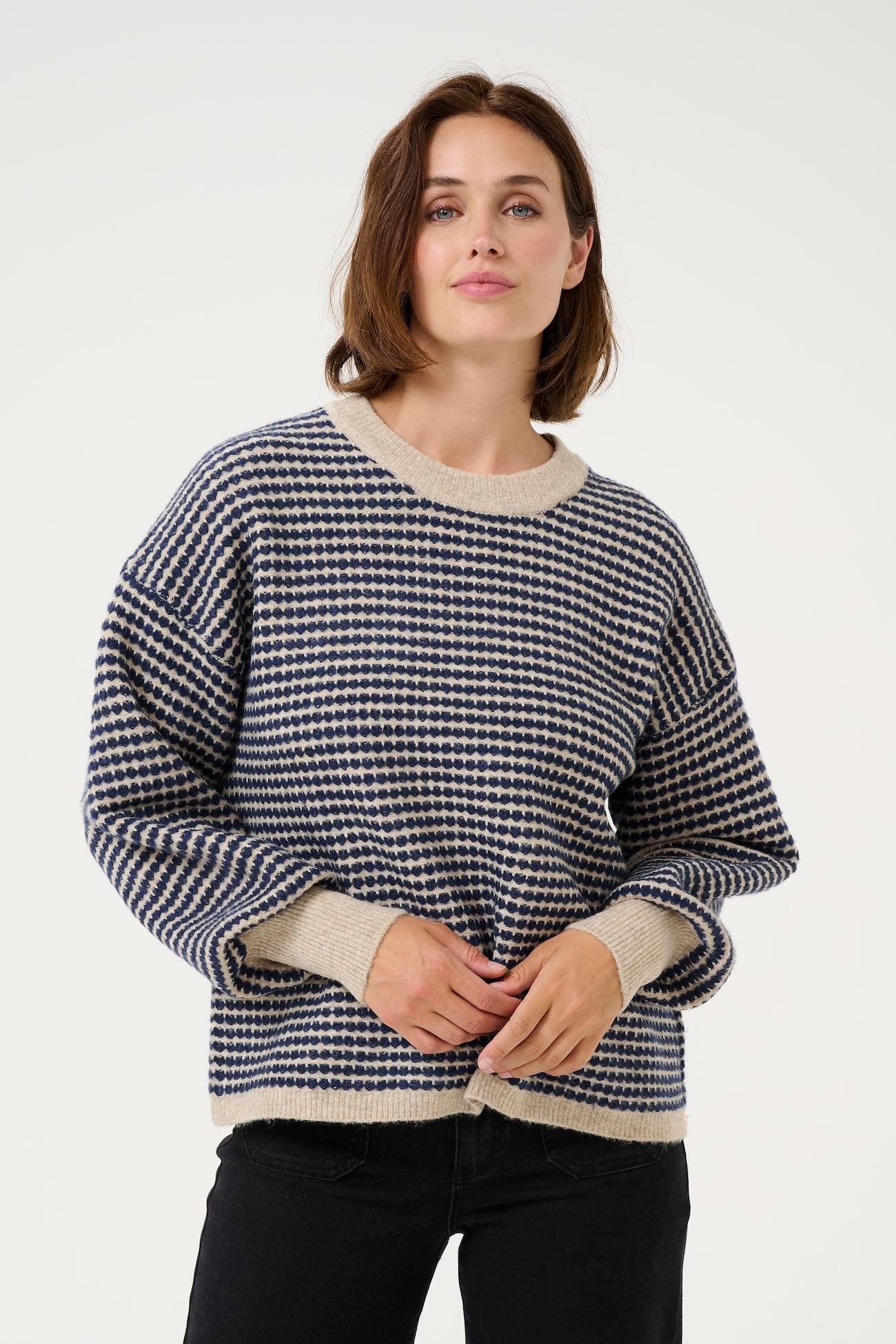 KAellery Knit Pullover - Feather Blue