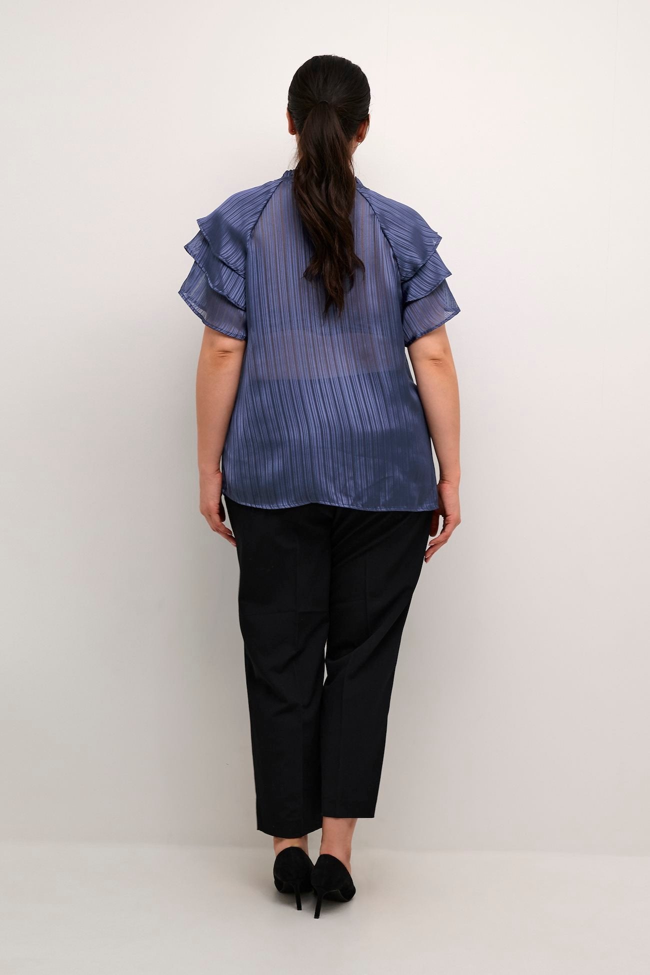 KCjola Blouse - Blue Indigo