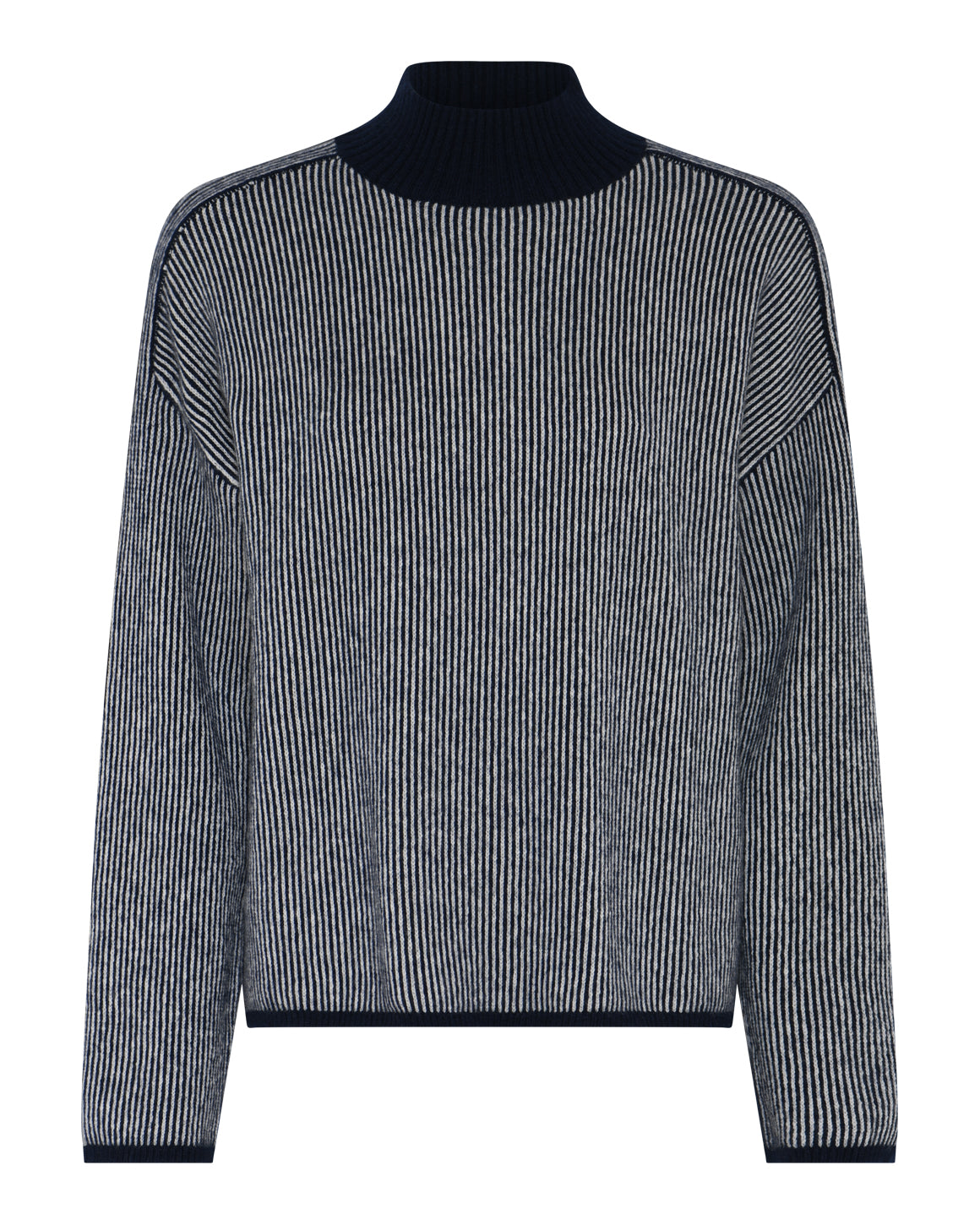 Sisse Stripe Knit - Navy
