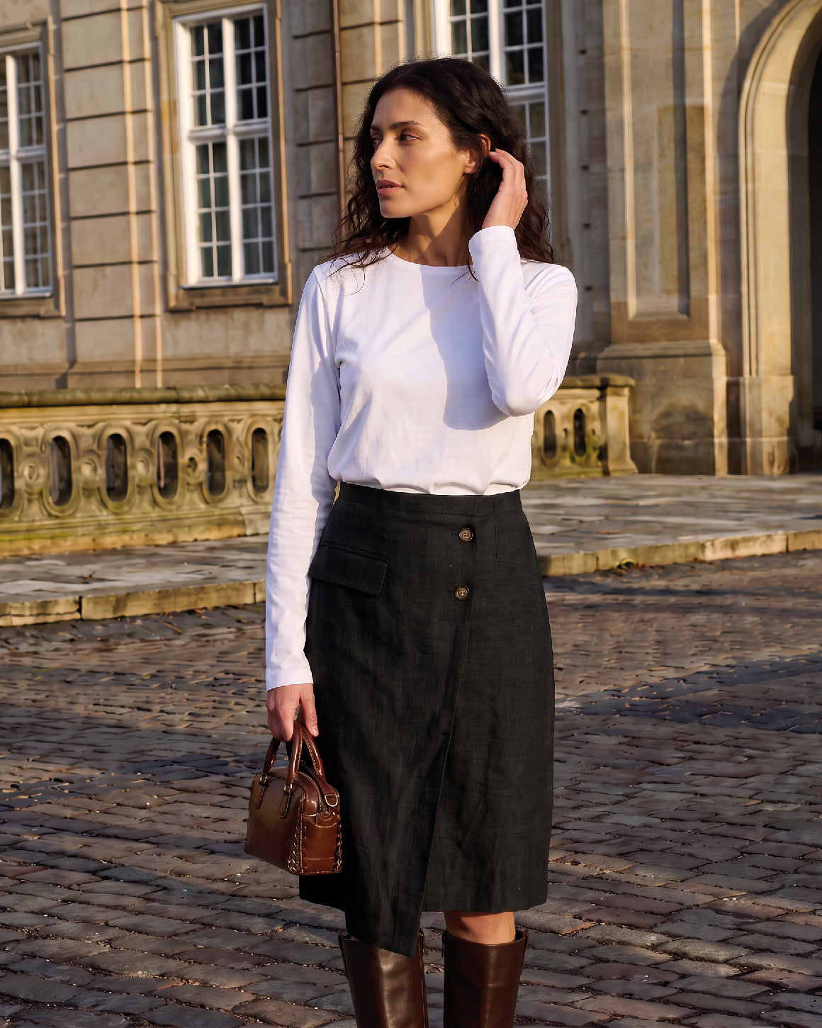 Malene Skirt - Black