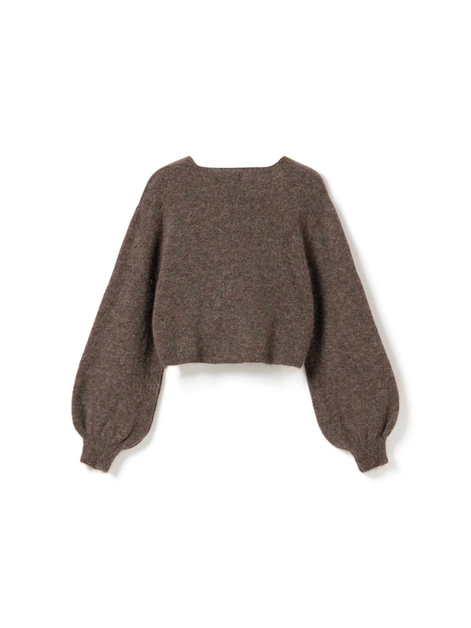 Maelee Knit Cardigan - Timber Brown Melange