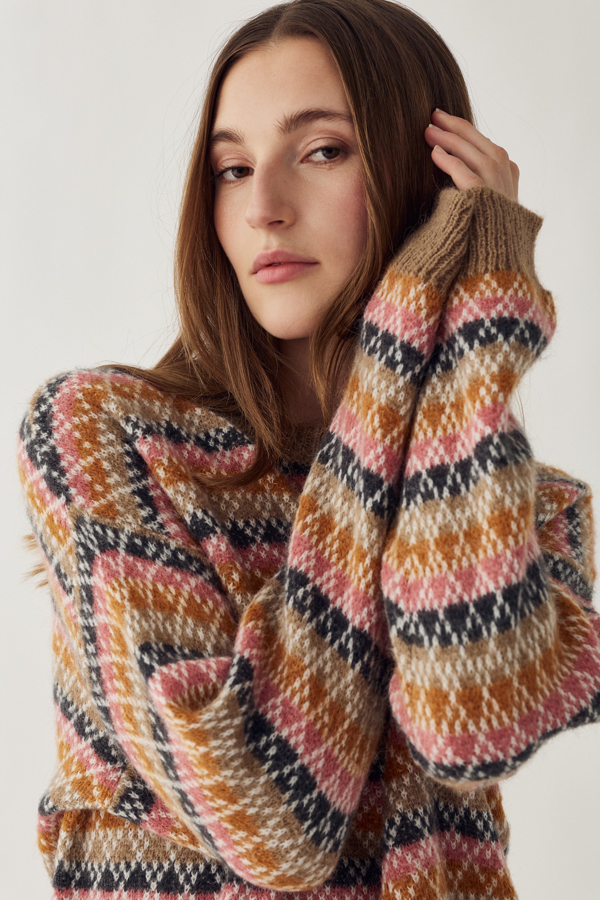Mirtie Knit Debor - Multi Stripe