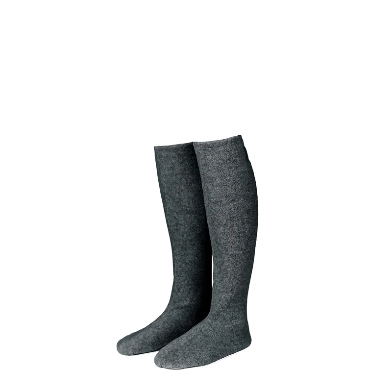 Fleece Sock Cozy - Dark Grey