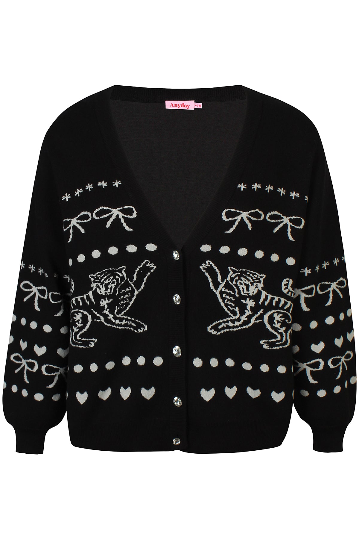 Any-Tabitha Cardigan - Black
