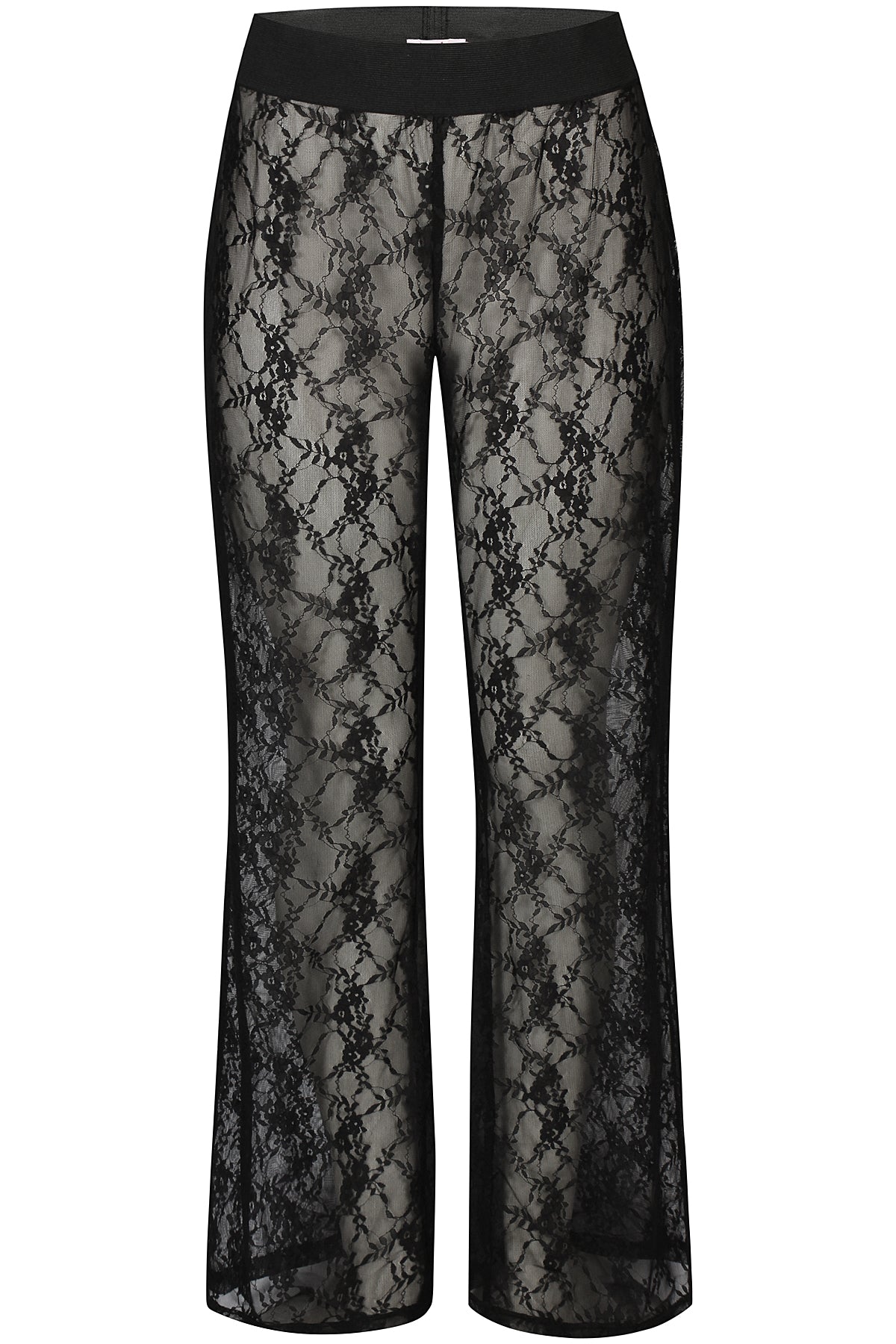 Any-Yesterday Lace Pants - Black