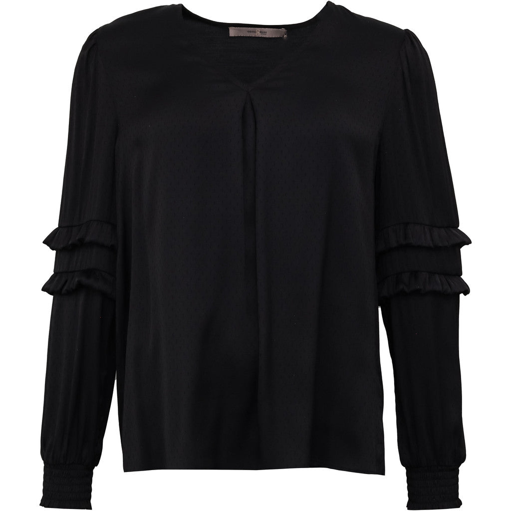 Wave Blouse - Black